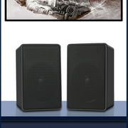 USB Wireds Speaker Stereo Subwoofer Sound Box 3.5mm Input USB Power Computer Speaker for Desktop PC