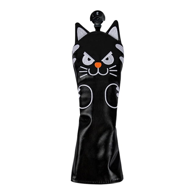 Baohd Golf Head Covers Mallet Putter Professionals Outdoor Training Equipment UT Wood Cue Black