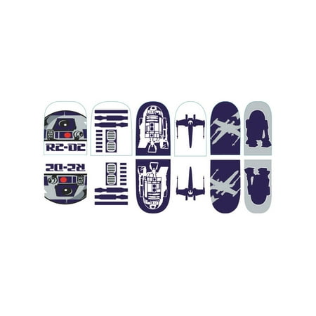 Star Wars R2D2 Nail Stickers Halloween Costume Accessory