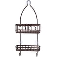 thumbnail image 1 of Shower Caddy Simple Houseware, baño de 2 niveles, bronce, 1 of 6