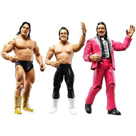 Jakks Pacific WWE Classic Superstars Action Figure 3-Pack - HTM, Greg Valentine, Jimmy Hart