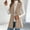 Khaki, variant on Womens Long Corduroy Vest Sleeveless Blazer Jackets Dressy Casual Button Down Business Waistcoat Coats Khaki L