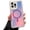 Purple, variant on Luxury Laser Dazzling  Phone Case for iPhone 16 Pro Max 15 Plus 14 13 Wireless Charging Dual Layer Protection Cover(for iPhone 16 Pro/Black)