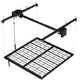 thumbnail image 1 of QinaQin Ceiling Storage Rack, 4x4 FT Overhead Garage Lifting Rack with Adjustable Height and 350 lbs Capacity, 1 of 7