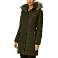 thumbnail image 3 of MICHAEL Michael Kors Women's Down Winter Coat with Faux Fur Hood (Flannel, XXL), 3 of 4