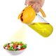 thumbnail image 2 of Pulverizador de aceite de oliva, botella de aceite de vidrio de 550ml, freidora de aire para cocina, ensalada para hornear barbacoa (amarillo), 2 of 5
