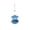 Blue, variant on HTHLVMD Bird Houses for Outside, Bird Feeder, Hanging Bird Feeder, Metal Mesh Birdfeeder With Weatherproof Roof & Seed Tray, Squirrel Proof Bird Feeder for Outdoors, Mesh Squirrel Proof, Green