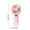 Pink, variant on AZXY Portable Fan,Portable Fans for Outdoors,Handheld Fan Battery,Usb Stand Hand Desk Hand Held Personal Mini Fan Handheld,Pink