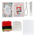 thumbnail image 4 of Wool Felting Crafts, Safe Wool Chemical Fiber Needle Felting Kit Fruit Doll With Poke Needle Drawings For DIY For Hand-Made Accessory Package, 4 of 8
