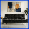 thumbnail image 1 of LASE Muebles Sofá Cama Janeiro Matrimonial Sillón Reclinable 3 Posiciones Boucle Chocolate, 1 of 7