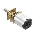 thumbnail image 3 of Uxcell Micro Speed Reduction Gear Motor, DC 12V 1200RPM with Full Metal Gearbox, 3 of 7