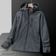 thumbnail image 2 of Chaqueta de pareja transpirable impermeable a prueba de viento de una sola capa para deportes al aire libre para hombres de ropa de asalto, 2 of 6