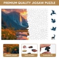 thumbnail image 4 of Puzzle de madera Reouinty Valley View Landscape, 500 piezas, 4 of 7