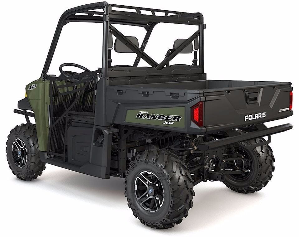 POLARIS RANGER 570 FULL SIZE CREW REAR BUMPER BRUSHGUARD 2016 2017 16