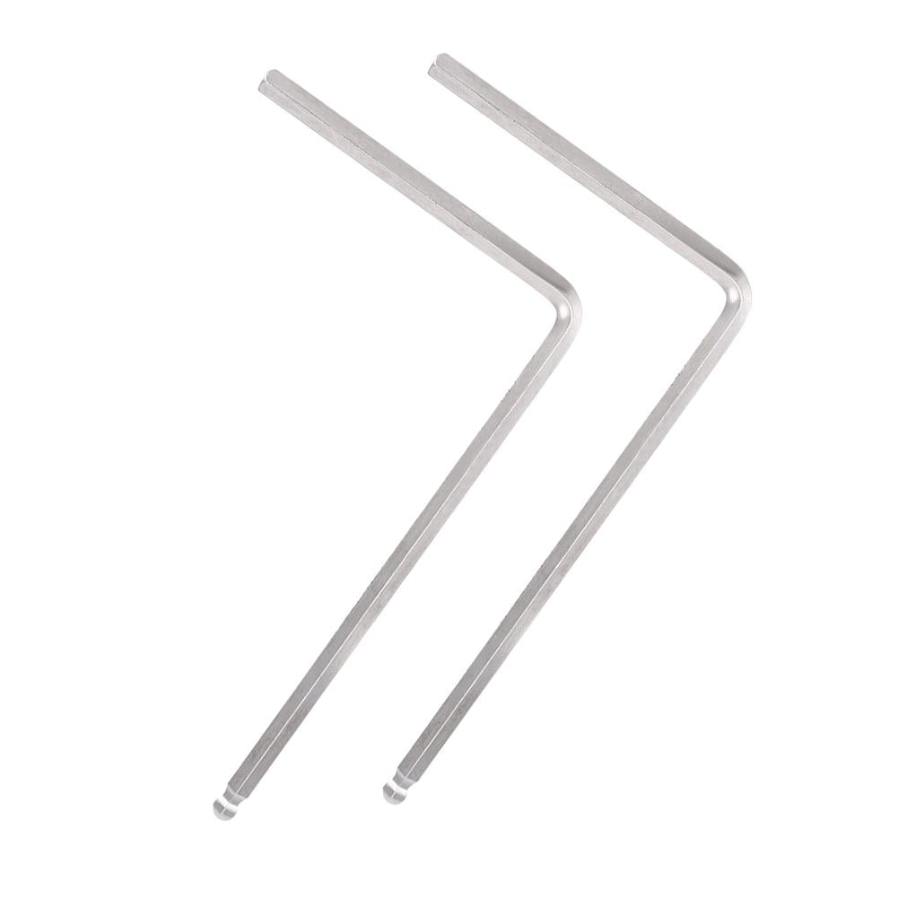 5mm Ball End for Martin Acoustic Guitar Guitar Allen Wrench Silver 5mm RiToEasysports 2 PCS Truss Rod Allen Wrench Tool 4mm