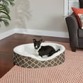 thumbnail image 4 of MidWest Homes for Pets QuiteTime Teflon Nesting Dog/Cat Pet Bed, Brown, 36 in, 4 of 7