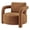 Wilmont Brown, variant on NPD Furniture Maisie Faux Shearling Accent Arm Chair in Wilmont Brown