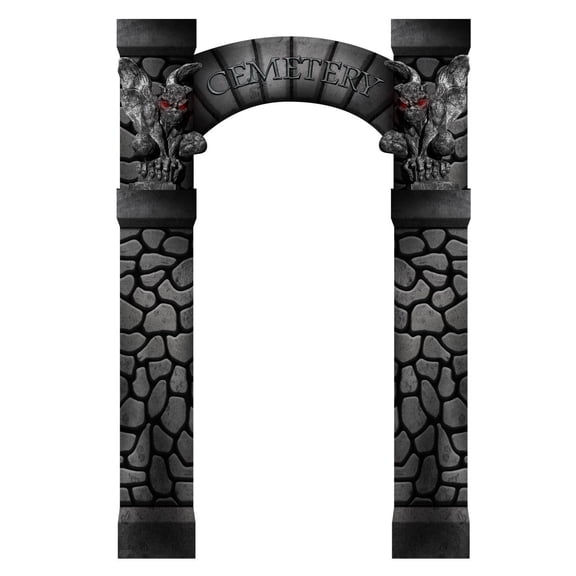 Advanced Graphics 2521 86 x 56 in. Cemetery Arch Entrance Wall Decal