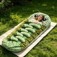 thumbnail image 4 of PSVFUJZ Hugging Fuzzy Worm Sleeping Bag Soft Fuzzy Cocoon Shape Sleep Sack Cozy Warm Sleeping Bag for Indoor Outdoor Camping and General Daily Use, 4 of 8