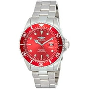 Invicta Men's 22048 Pro Diver Stainless Steel Red Dial Watch