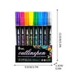 thumbnail image 3 of Double Line Marker Pens, Qiopertar Under $5 Double Line Outline Markers Marker Pens For Highlighting Pens Painting Glitter Pens For Guest Book 8ml, 3 of 6