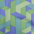 thumbnail image 1 of oneOone Silk Tabby Royal Blue Fabric Geometrical Quilting Supplies Print Sewing Fabric By The Yard 42 Inch Wide, 1 of 4