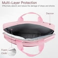 thumbnail image 6 of JETech Laptop Bag Case for MacBook Neo (A18 Pro), MacBook Air/Pro, Surface Book, HP Pavilion (Pink), 6 of 7