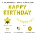 thumbnail image 3 of Ensemble de Décorations de Fête d'Anniversaire Garçons Filles Femmes Bébé Fournitures de Fête d'Anniversaire Ballons Bannière Rideaux pour Décorations de Fête d'Anniversaire Bébé, 3 of 4