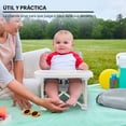 thumbnail image 4 of Periquera Para Bebe Portatil Plegable Silla Comer Ajustable, 4 of 7
