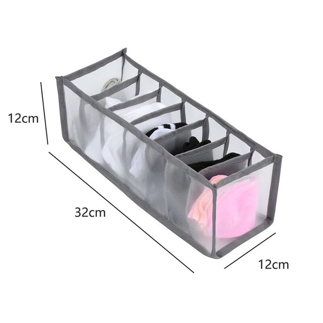 Cajas de almacenamiento para pantalones vaqueros, organizador de armario plegable para ropa interior, divisores de cajón