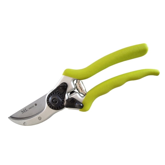 MLTOOLS Professional Bypass Pruning Shears - 8.5 inch Bypass Hand Pruner ML Garden Tools P8233 C52