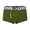 Green, variant on Men's Breathable Briefs for Daily Wear with Comfortable Stretch and Side Ventilation Everyday Underwear for Men Soft Flexible Comfort, XL, Red