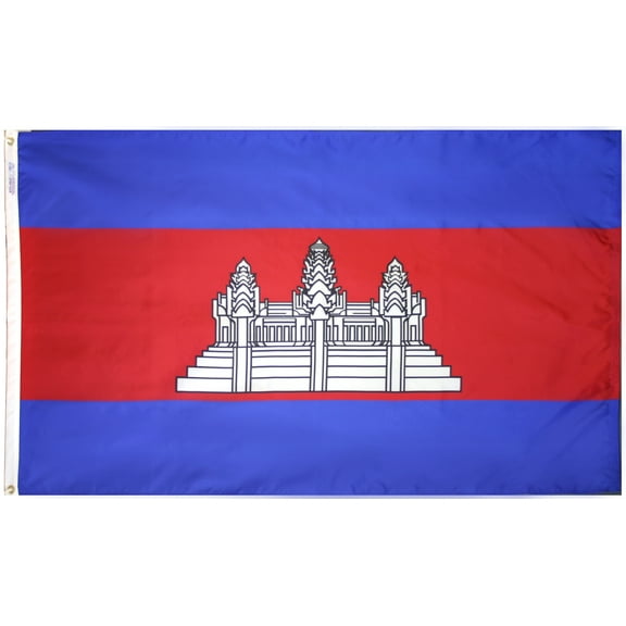 Annin Flagmakers Cambodia International Flag 4x6 ft. Nylon