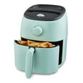 thumbnail image 1 of Dash DCAF200GBAQ02 Tasti Crisp Electric Air Fryer Oven Cooker with Temperature Control, Non-stick Fry Basket, Recipe Guide + Auto Shut Off Feature, 1000-Watt, 2.6Qt, Aqua, 1 of 6