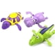 thumbnail image 5 of FELTECHELECTR 3 piezas de juguetes de baño con mecanismo de relojería para piscina, animales, tortuga, hipopótamo, cocodrilo, bañera, juguetes educativos para niños, juguetes acuáticos, 5 of 6