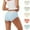 Hot Pink, variant on PMVFHDE 5-Pack Womens Mixed Color Ice Silk Seamless Underwear Soft Comfortable Breathable Ladies Briefs Womens Underwear Pink，M