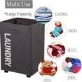 thumbnail image 4 of Freestanding Laundry Hamper Collapsible Extra Large Clothes Basket with Easy Carry Extended Handles for Clothes Toys, 4 of 7