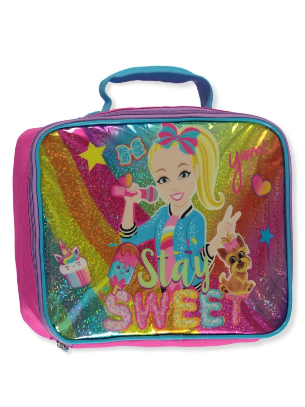 Pink JoJo Siwa Girls' Insulated Lunch Bag 