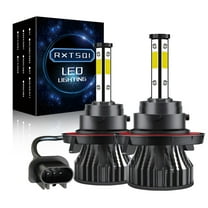 For Ford F450 Super Duty 2005-2018 Pair LED Headlight Bulbs High/Low Beam 6000K-H13/9008,X15