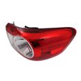 thumbnail image 6 of For Toyota Corolla 2011 2012 2013 Tail Light Assembly Passenger Side | Outer | Red/Clear Lens | Chrome Housing | Body Mounted | Replacement For TO2805111 | 8155002580, TYT1251BALS, 6 of 7