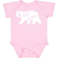 thumbnail image 3 of Inktastic West Virginia White Bear Silhouette Boys or Girls Baby Bodysuit, 3 of 5