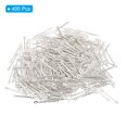 thumbnail image 3 of Uxcell Bar Links for Jewelry Making, 20mm/0.79" Stick Strip Earring Connectors 2 Hole, Silver 400Pack, 3 of 6