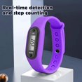 thumbnail image 4 of Pedometer Watch Electronic Student Watch Silicone Pedometer Children's Sports Step Watch, 4 of 5