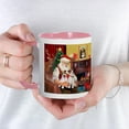 thumbnail image 3 of CafePress - Santa's 2 JRT's Mug - 11 oz Ceramic Mug - Novelty Coffee Tea Cup, 3 of 3