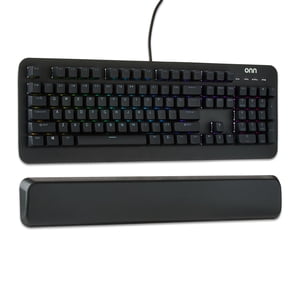 onn Gaming Mechanical Keyboard 104 Keys Blue Switches