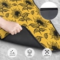 thumbnail image 3 of Sikiie Autumn Sunflower Car Foot Mat Set of 4 Pieces Basics Universal Fit Rubber Carpet Floor Mats For Car SUV Van & Truck, 26.8"L x 17.3"W (Front), 13"L x 17.3"W(Rear), 3 of 6