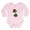 Petal Pink, variant on CafePress - El Dia De Los Muertos Skeleton Girl Body Suit - Long Sleeve Cotton Baby Bodysuit