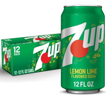 7UP Caffeine Free Lemon Lime Soda Pop, 12 fl oz, 12 Pack Cans