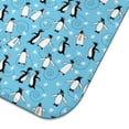 thumbnail image 3 of 2pcs Foldable Penguin Print Dish Mat - Absorbent Microfiber Drying Pad with Cute Emperor Penguin Design, Eco-Friendly & Reusable, 3 of 4