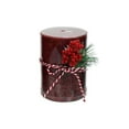 thumbnail image 1 of 4" SUGARED CURRANT Pillar Candle, 1 of 4